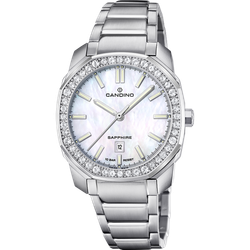 Reloj Candino Mujer C4756/7 Acero Circonitas Analógico