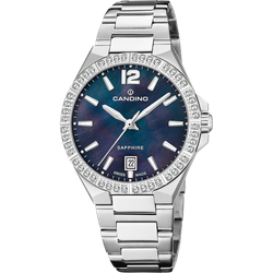 Reloj Candino Mujer C4760/C Acero Circonitas Analógico