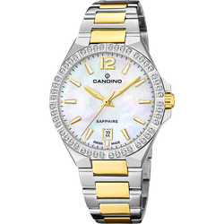 Reloj Candino Mujer C4761/A Acero Bicolor Dorado Circonitas Analógico