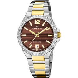 Reloj Candino Mujer C4761/D Acero Bicolor Dorado Circonitas Analógico