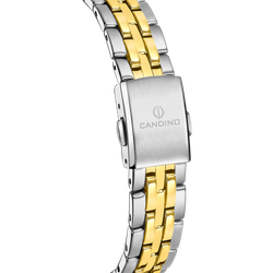 Reloj Candino Mujer C4771/1 Acero Bicolor Dorado Automático