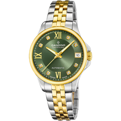 Reloj Candino Mujer C4771/4 Acero Bicolor Dorado Automático
