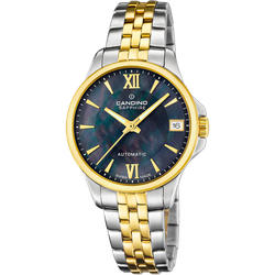 Reloj Candino Mujer C4771/7 Acero Bicolor Dorado Automático