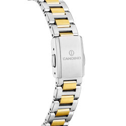 Reloj Candino Mujer C4776/6 Acero Bicolor Dorado Analógico