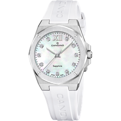 Reloj Candino Mujer C4777/6 Sport Blanco Acero Analógico