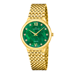 Reloj Candino Mujer C4791/3 Acero Dorado Analógico