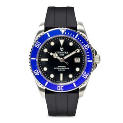 Reloj Cánovas 1929 Hombre CA1929-523 Sport Negro Acero Analógico