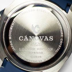 Orologio da uomo Canovas 1929 CA1929-591 Oro Sport Nero