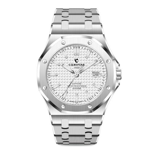 Reloj Cánovas 1929 Hombre CA1945-100 Acero Blanco