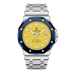 Reloj Cánovas 1929 Hombre CA1945-152 Acero Amarillo Azul