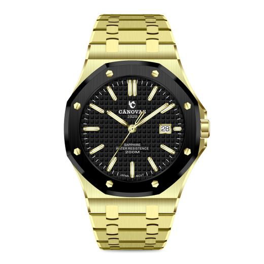 Reloj Cánovas 1929 Hombre CA1945-211 Acero Dorado