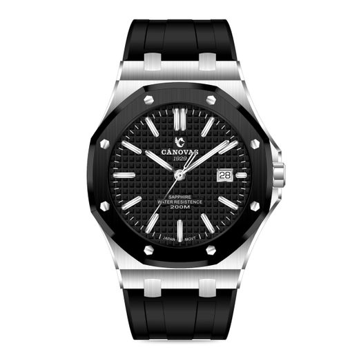 Reloj Cánovas 1929 Hombre CA1945-31111 Sport Negro Acero