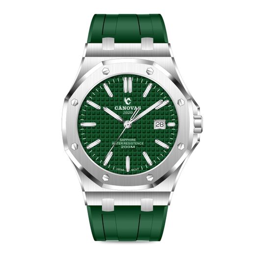 Reloj Cánovas 1929 Hombre CA1945-33301 Sport Verde Acero