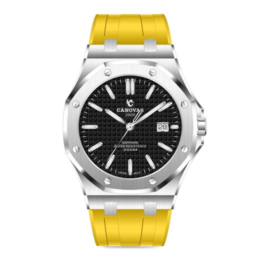 Reloj Cánovas 1929 Hombre CA1945-35101 Sport Amarillo Acero