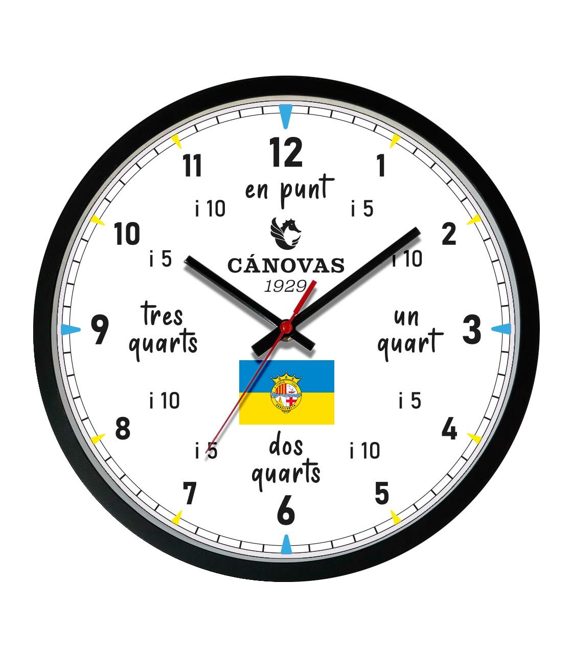 Reloj Cánovas 1929 Pared CA1929-BTA Horas Catalán