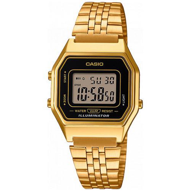Reloj Casio Digital Mujer Dorado LA680WEGA-1ER — Joyeriacanovas