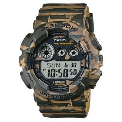 Casio G-Shock Green Camouflage Watch GD-120CM-5ER