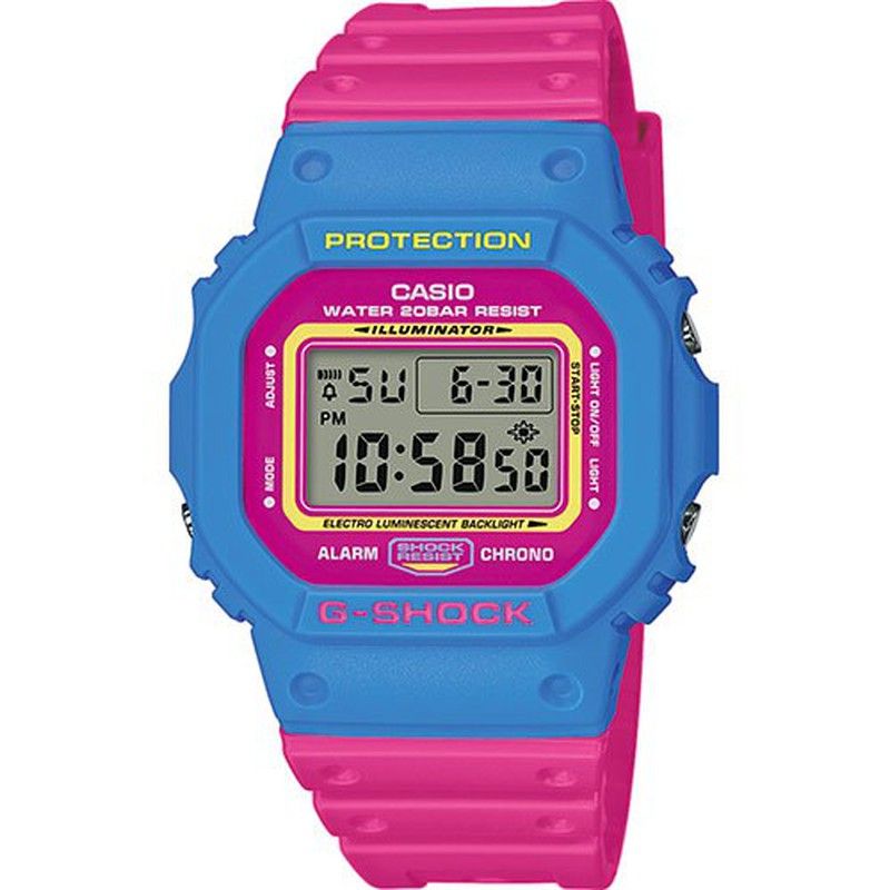G Shock Reloj Casio Color Rosa Reloj Casio G-Shock DW-5600TB-4BER
