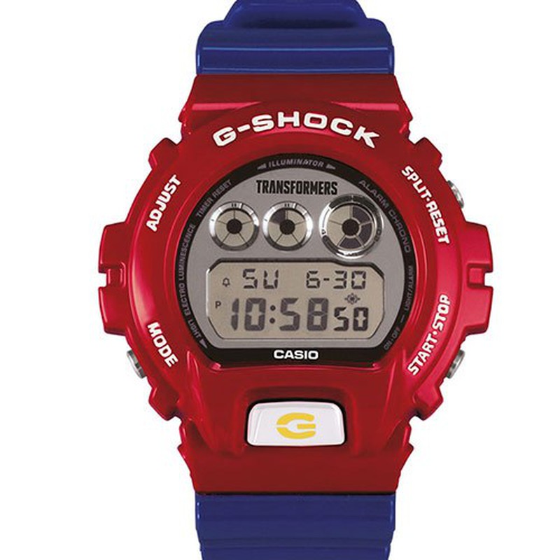 cuenco Parque jurásico sextante Reloj Casio G-Shock DW-69000TF-SET Transformers Optimus Prime Azul Rojo —  Joyeriacanovas