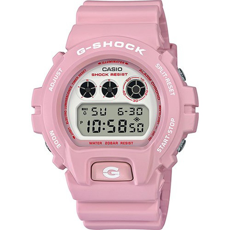 Colección de relojes digitales de color rosa, G-SHOCK