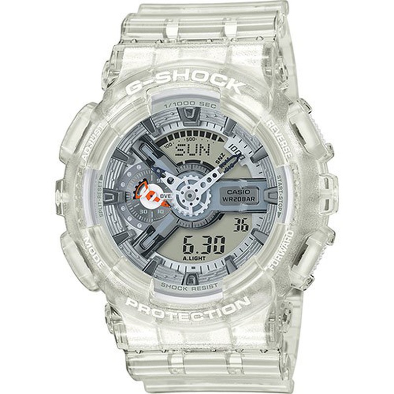 ganador Barón Cuatro Reloj Casio G-Shock GA-110CR-7AER Blanco — Joyeriacanovas