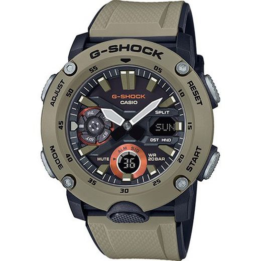 Casio G-Shock GA-2000-5AER Carbon Brown Watch