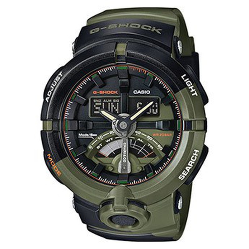 Bestuiver Sloppenwijk Tether Casio G-Shock GA-500K-3AER Groen Zwart horloge — Joyeriacanovas