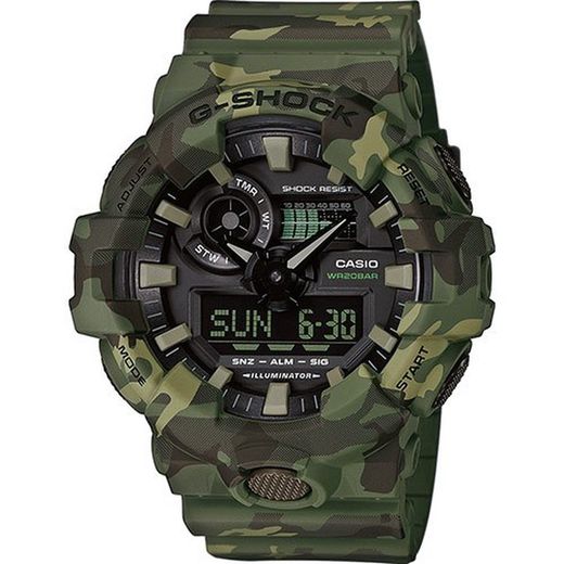 Montre Casio G-Shock GA-700CM-3AER Camouflage Vert