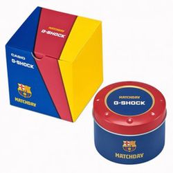 Casio G-Shock GBD-H1000BAR-4ER FC Barcelona Sportuhr Blau