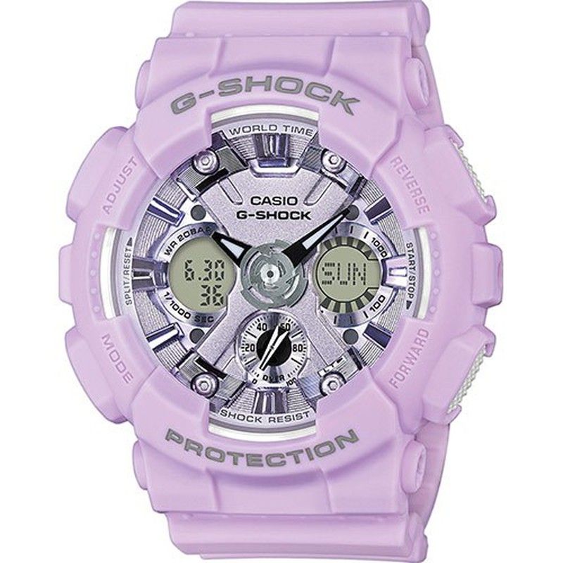 新品　CASIO Gショック　G-SHOCK / GMA-S120DP-6AER Reloj Casio G-Shock GMA-S120DP-6AER Lila — Joyeriacanovas