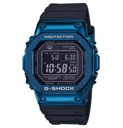 Orologio Casio G-Shock GMW-B5000G-2ER Sport bicolore blu e nero