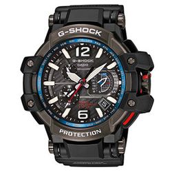 Bracelet De Montre Casio GPW-1000-1A – Résine Et Fibre De Carbone, Noir, Neuf