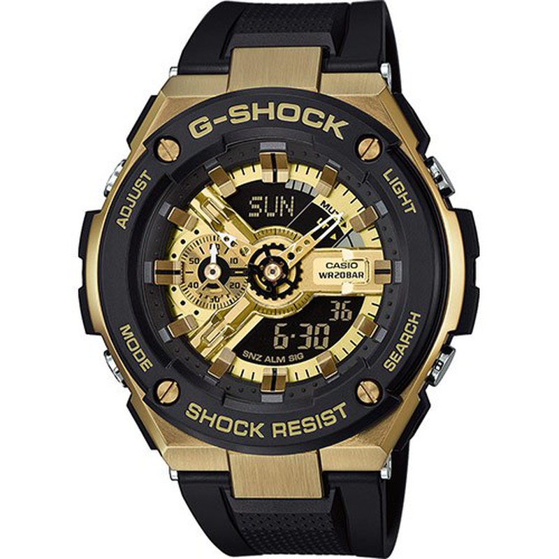 Puro Pronunciar arena Reloj Casio G-Shock GST-400G-1A9ER Dorado Steel — Joyeriacanovas