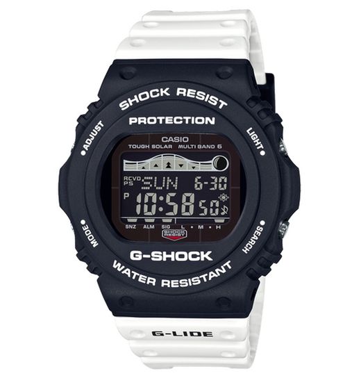 Orologio Casio G-Shock GWX-5700SSN-1ER Sport bicolore nero e bianco
