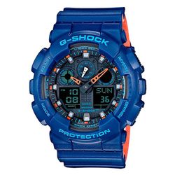 Relógio masculino Casio G-Shock GA-100L-2AER G-SPECIAL azul