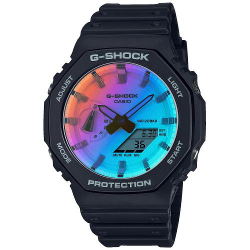 Casio G-Shock Men's Watch GA-2100SR-1AER G-SPECIAL Black — Joyeriacanovas