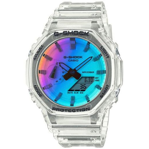 Casio G-Shock Men's Watch GA-2100SRS-7AER G-SPECIAL Silver