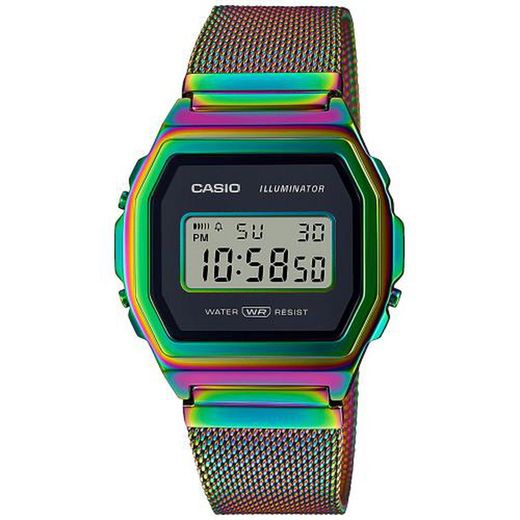 Casio Men's Watch A1000RBW-1ER Multicolor Mat