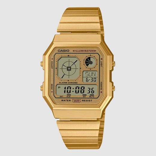 Casio Men's Watch A130WEG-9A Gold