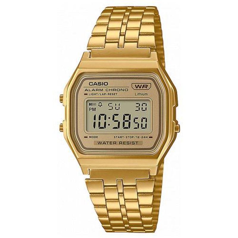 Reloj Casio Hombre A158WETG-9AEF Dorado — Joyeriacanovas