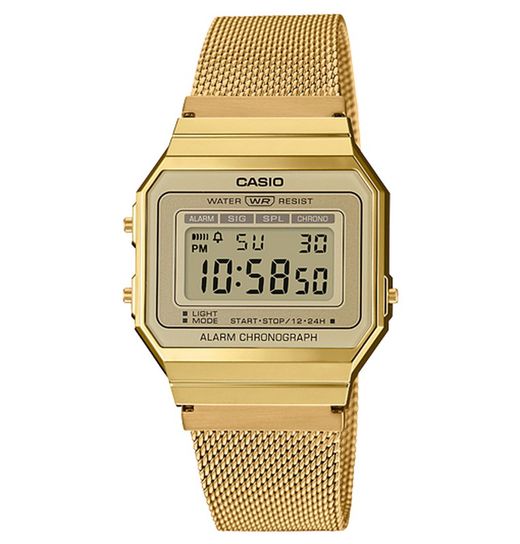 Casio Men's Watch A700WEMG-9AEF Gold Mat