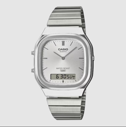 Reloj Casio Hombre AQ-240E-7A Acero Analógico-Digital