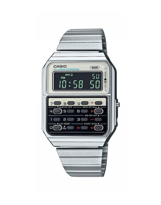 Relógio masculino Casio CA-500WE-7BEF em aço
