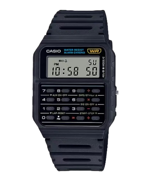 Reloj Casio Hombre CA-53W-1 Sport Negro Digital