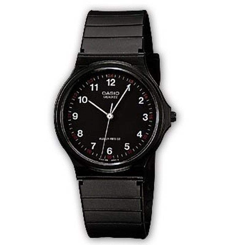 Reloj Casio Hombre Clásico Negro MQ-24-1BLLGF — Joyeriacanovas
