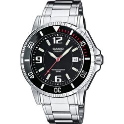 Casio relógio masculino MTD-1053D-1AVES aço