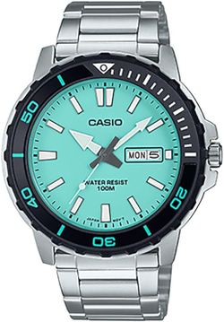 Reloj Casio Hombre MTD-125D-2A2 Acero Analógico