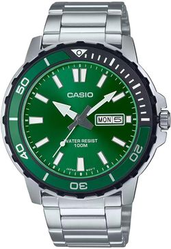 Reloj Casio Hombre MTD-125D-3A Acero Analógico