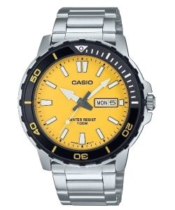 Reloj Casio Hombre MTD-125D-9A Acero Analógico
