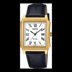 Reloj Casio Hombre MTP-B190GL-7BV Piel Negra